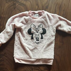 Disney light Pink Minnie Mouse Kids Sweatshirt